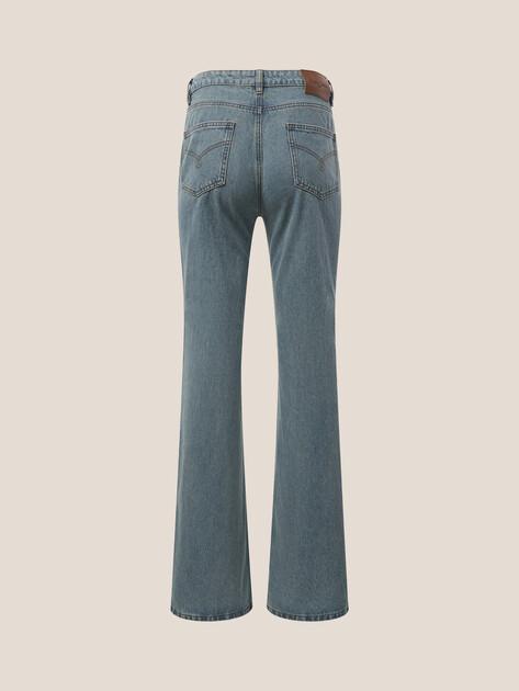 MAISON DAVID Straight-leg jeans (cotton)