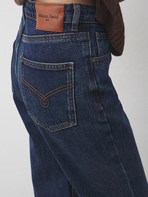 MAISON DAVID Straight-leg jeans (cotton)