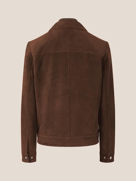 MAISON DAVID Jacket (genuine suede)
