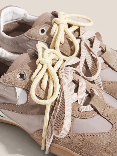BRONX Park-err Sneakers (genuine suede/nylon)