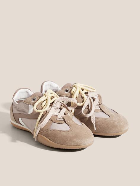 BRONX Park-err Sneakers (genuine suede/nylon)