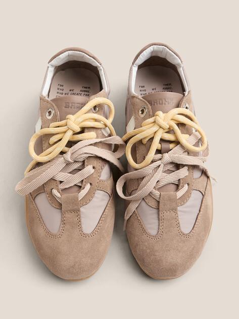 BRONX Park-err Sneakers (genuine suede/nylon)