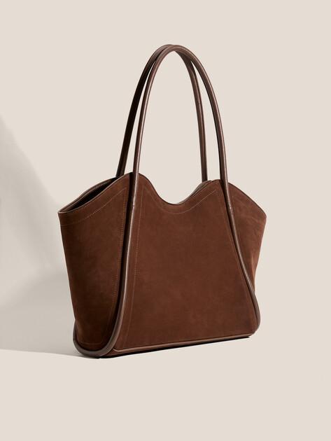 MAISON DAVID Tote (genuine nubuck/genuine leather)