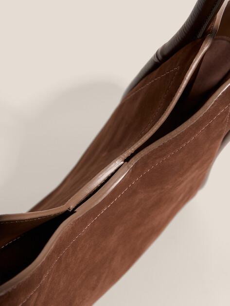 MAISON DAVID Tote (genuine nubuck/genuine leather)