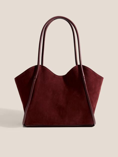 MAISON DAVID Tote (genuine nubuck/genuine leather)