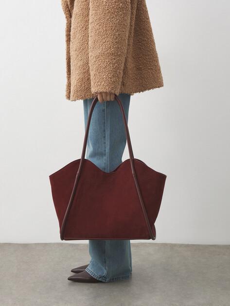 MAISON DAVID Tote (genuine nubuck/genuine leather)