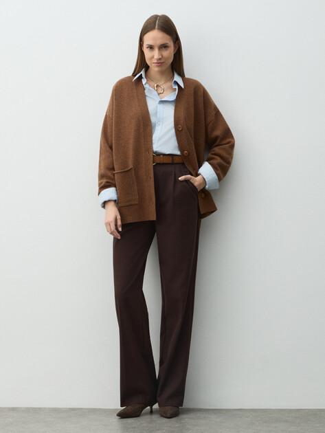 MAISON DAVID Cardigan (natural wool)