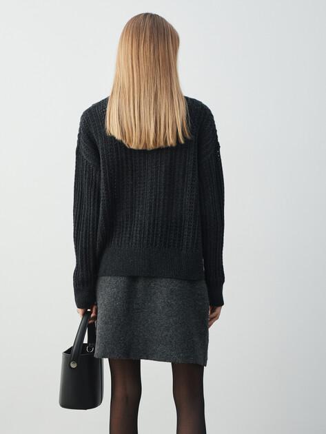 MAISON DAVID Cardigan (natural wool)