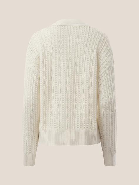 MAISON DAVID Cardigan (natural wool)