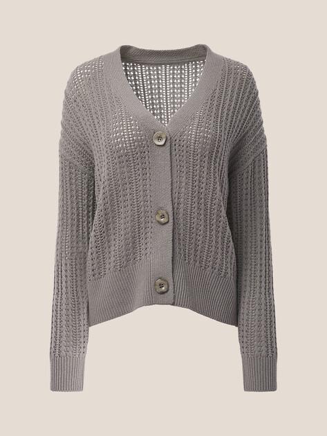 MAISON DAVID Cardigan (natural wool)