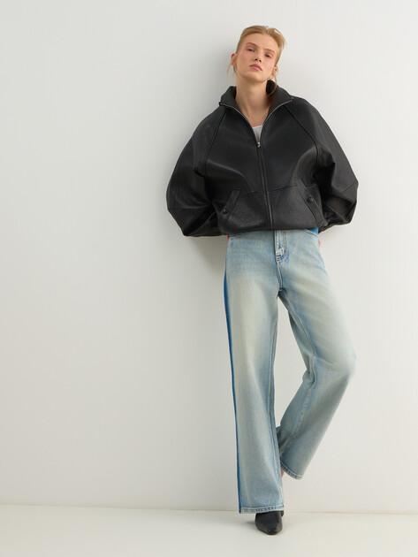 MAISON DAVID Straight-leg jeans (cotton)