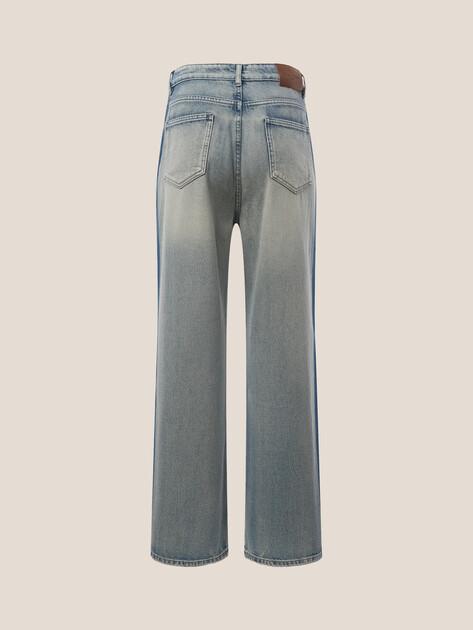 MAISON DAVID Straight-leg jeans (cotton)
