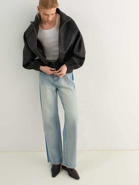 MAISON DAVID Straight-leg jeans (cotton)