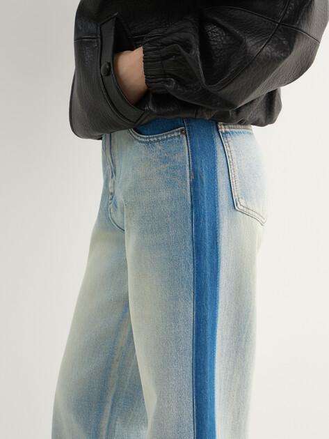 MAISON DAVID Straight-leg jeans (cotton)