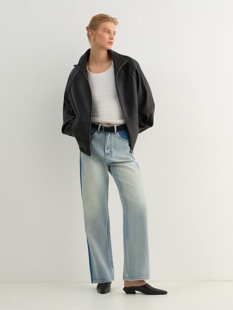 MAISON DAVID Straight-leg jeans (cotton)