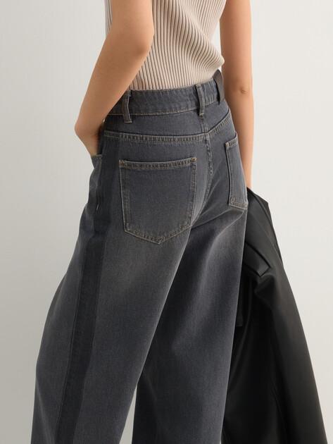 MAISON DAVID Straight-leg jeans (cotton)