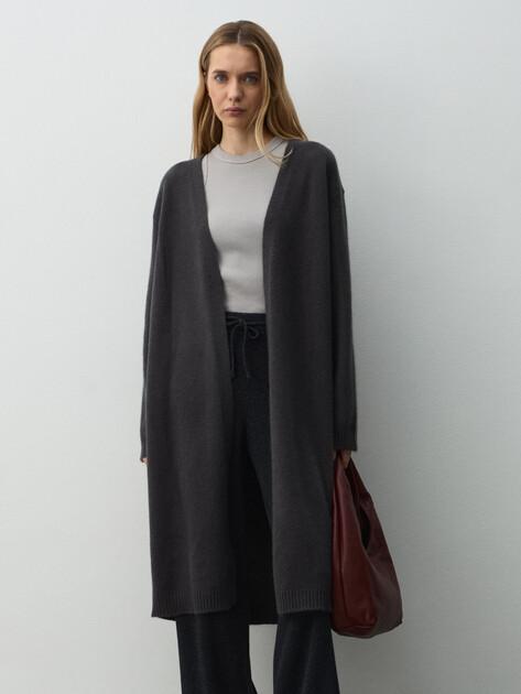 MAISON DAVID Cardigan (nylon/natural wool)