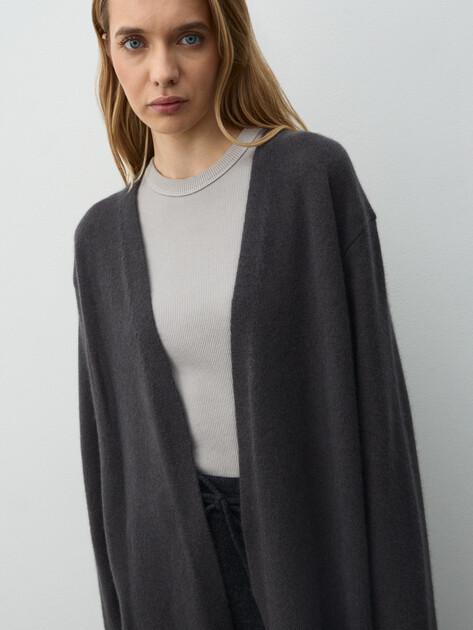 MAISON DAVID Cardigan (nylon/natural wool)