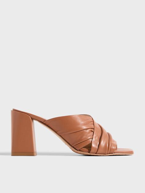 GIOVANNI FABIANI Mules (upper and sole made of genuine leather)