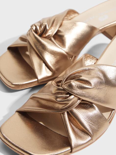 GIOVANNI FABIANI Mules (upper and sole made of genuine leather)