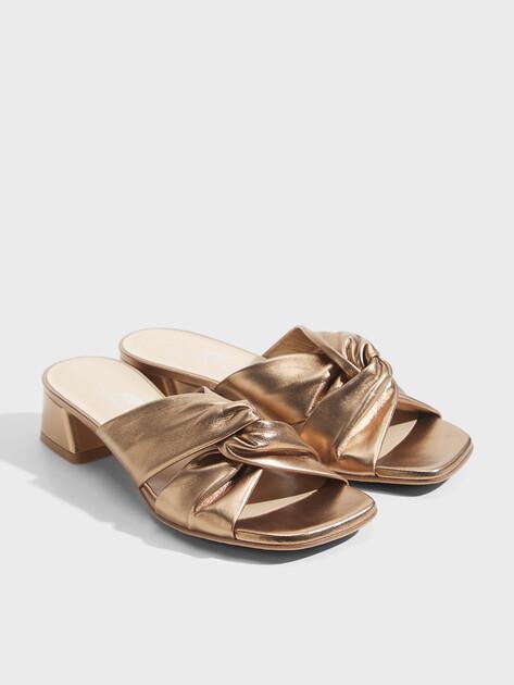 GIOVANNI FABIANI Mules (upper and sole made of genuine leather)