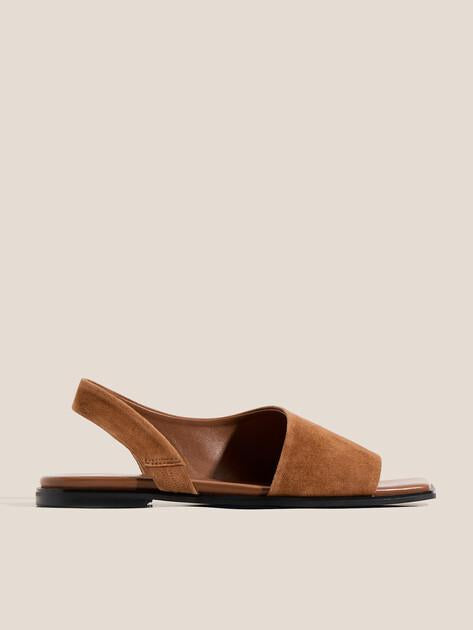 TENDANCE Sandals (natural suede)