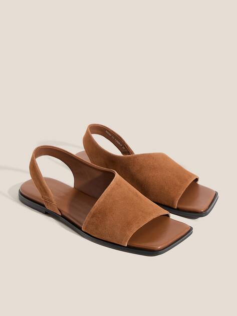 TENDANCE Sandals (natural suede)