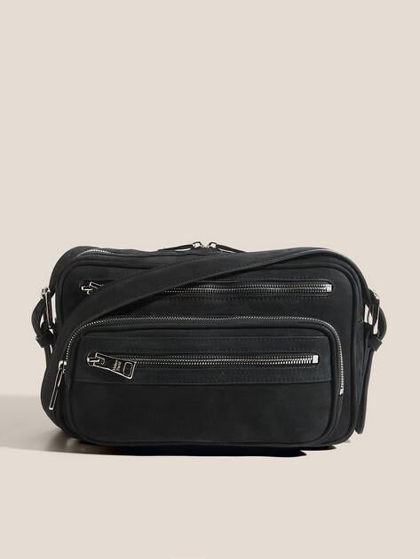 MAISON DAVID Shoulder bag (genuine nubuck)