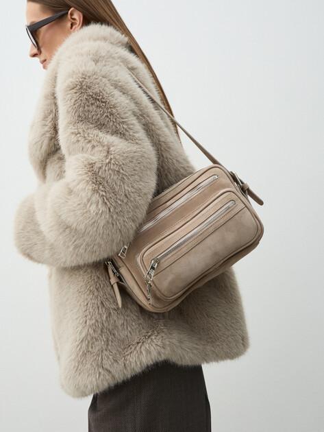 MAISON DAVID Shoulder bag (genuine nubuck)