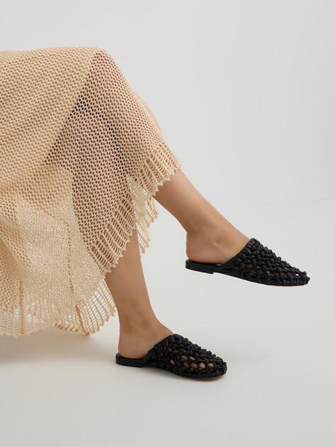 BRONX Ann-aya Slippers (Genuine Leather)