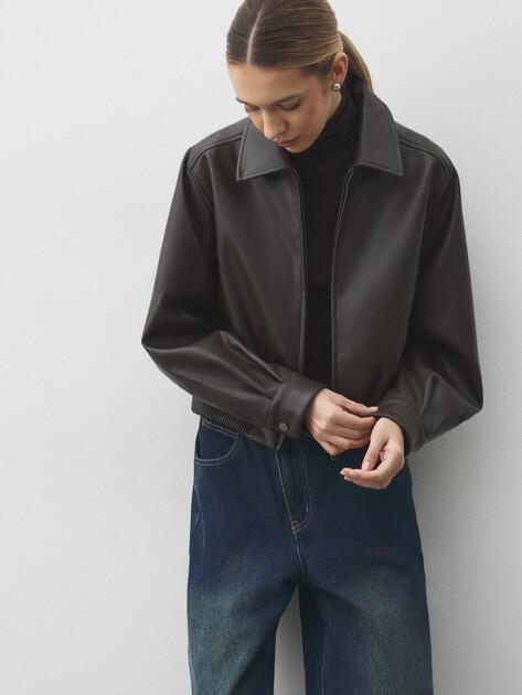 MAISON DAVID Jacket (faux leather)