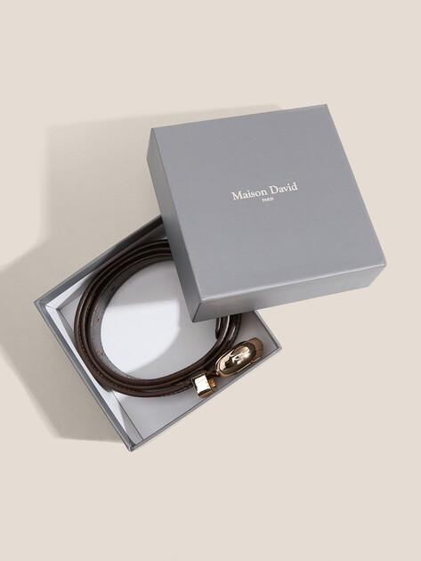 MAISON DAVID Belt (genuine leather)