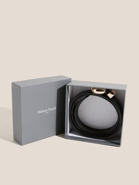 MAISON DAVID Belt (genuine leather)