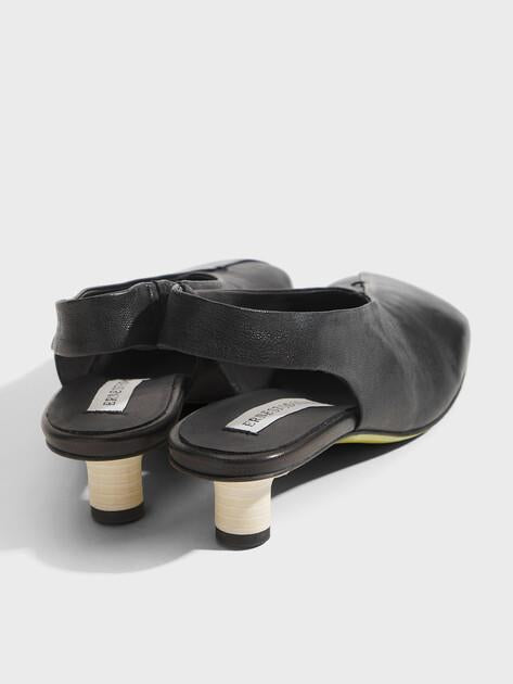 ERNESTO DOLANI Slingbacks (leather upper and sole)