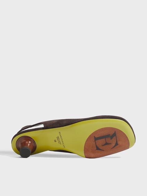 ERNESTO DOLANI Slingbacks (genuine suede/genuine leather sole)