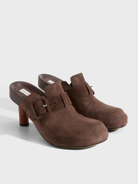 ERNESTO DOLANI Mules (genuine suede/genuine leather sole)