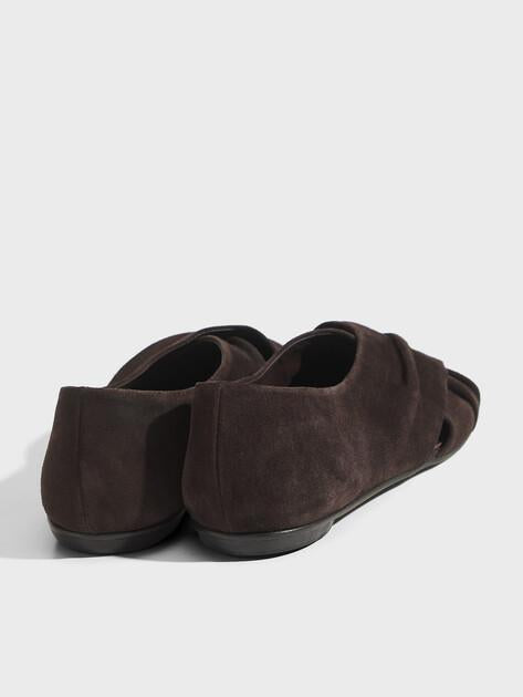 ERNESTO DOLANI Ballet flats (genuine suede/genuine leather sole)