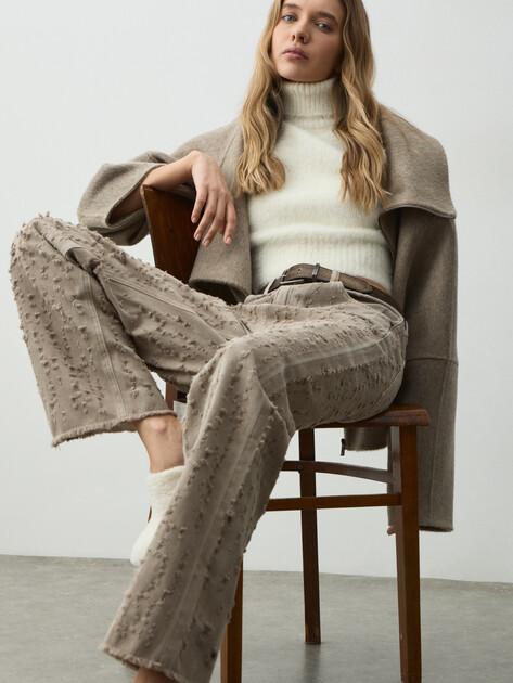 MAISON DAVID Wide-leg jeans (cotton)