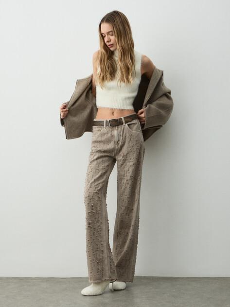 MAISON DAVID Wide-leg jeans (cotton)