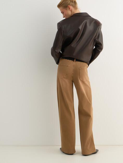 MAISON DAVID Wide-leg jeans (cotton/lyocell)
