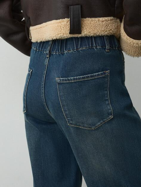 MAISON DAVID Wide-leg jeans (cotton/lyocell)