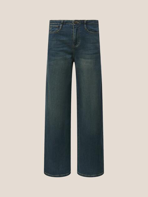 MAISON DAVID Wide-leg jeans (cotton/lyocell)