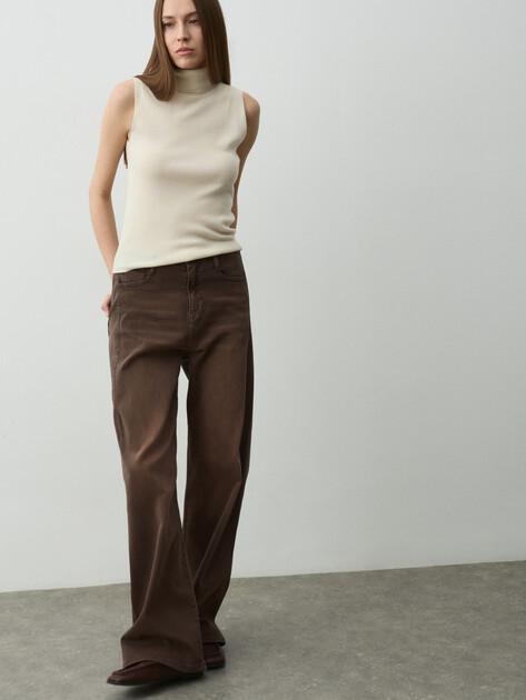 MAISON DAVID Wide-leg jeans (cotton/lyocell)