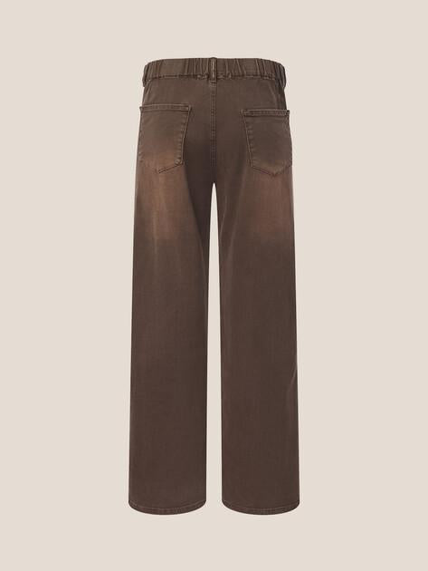 MAISON DAVID Wide-leg jeans (cotton/lyocell)