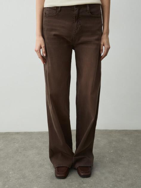 MAISON DAVID Wide-leg jeans (cotton/lyocell)