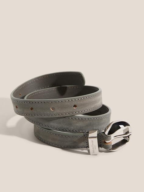 MAISON DAVID Belt (genuine nubuck)