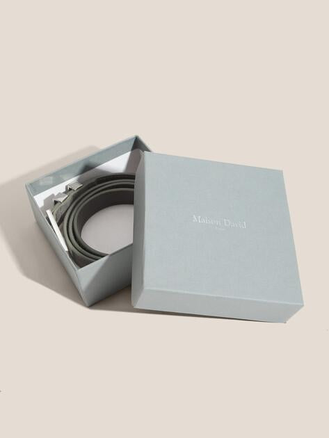 MAISON DAVID Belt (genuine nubuck)