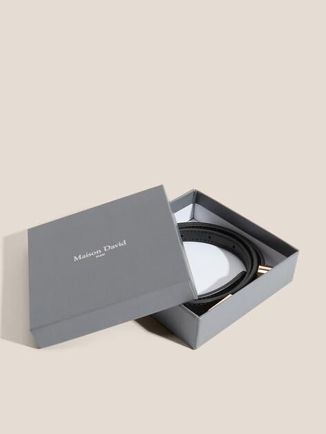 MAISON DAVID Belt (genuine leather)