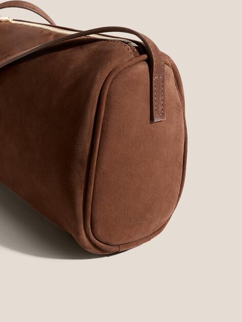 MAISON DAVID Crossbody Shoulder Bag (Nubuck Leather)