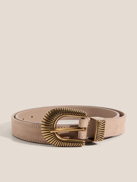MAISON DAVID IRIS Belt (genuine nubuck)